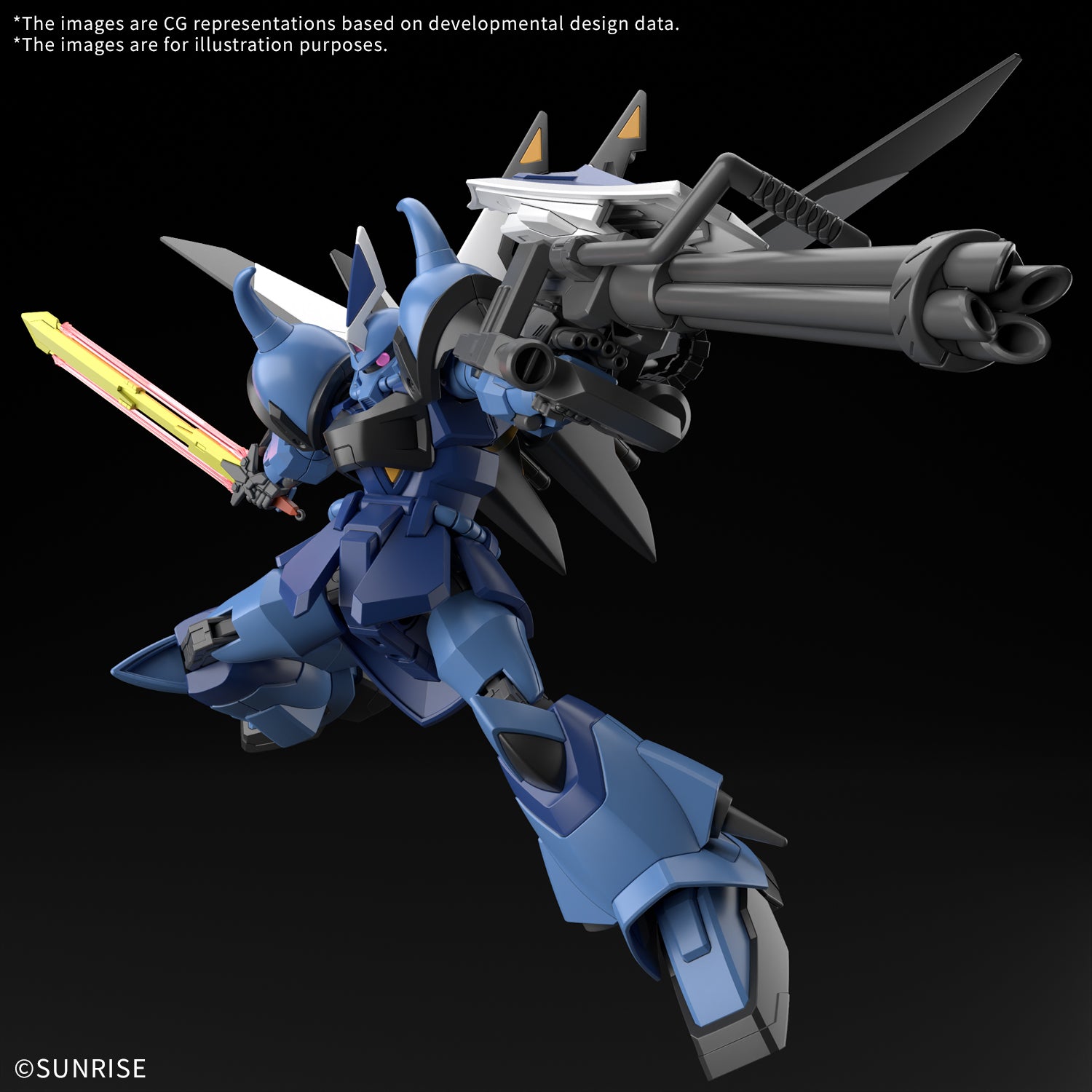 HG 1/144 GOUF IGNITED CUSTOM – Herstellerabbildung