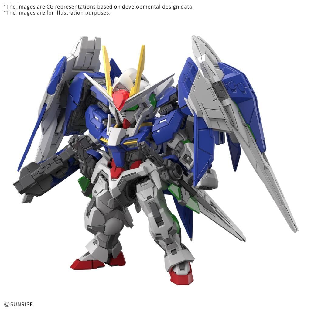 Bandai MGSD 00 RAISER – Produktansicht 1